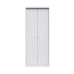 Geo Panelled 2 Door Wardrobe - Image 8