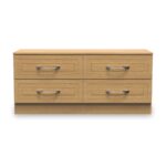 Killgarth 4 Drawer Low Storage Unit - Image 4