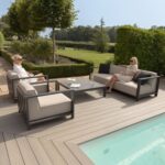 Maze Ibiza 3 Seat Sofa Set with Square Table