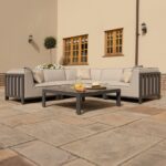 Maze Ibiza Small Corner Sofa Set With Square Table - Image 4