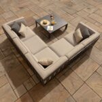 Maze Ibiza Small Corner Sofa Set With Square Table - Image 6