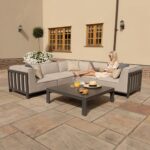 Maze Ibiza Small Corner Sofa Set With Square Table - Image 7