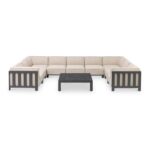 Maze Ibiza U Shape Sofa Set With Square Table - Image 2