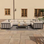Maze Ibiza U Shape Sofa Set With Square Table - Image 9