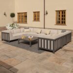 Maze Ibiza U Shape Sofa Set With Square Table - Image 3