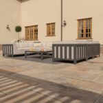 Maze Ibiza U Shape Sofa Set With Square Table - Image 4