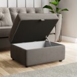 Edison Velvet Storage Footstool - Image 20