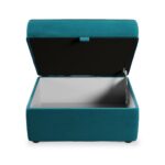Edison Velvet Storage Footstool - Image 6