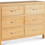 London Oak 3+3 Drawer Chest - Image 3