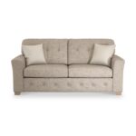 Cheswick Textured Weave Fabric 3 Seater Sofa