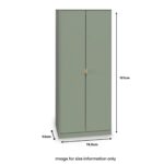 Moreno 2 Door Double Wardrobe - Image 13