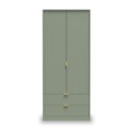 Moreno 2 Door 2 Drawer Double Wardrobe - Image 2