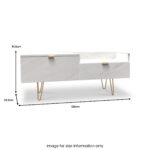 Moreno Marble Effect TV Console Unit - Image 6