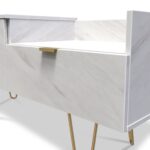 Moreno Marble Effect TV Console Unit - Image 3