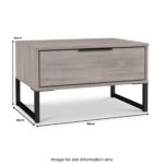 Ashbourne 1 Drawer Side Table - Image 12