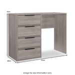 Ashbourne 4 Drawer Dressing Table - Image 13