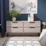 Ashbourne 4 Drawer Low Storage Unit - Image 2