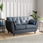 Edison Leather 2 Seater Sofa - Image 27