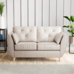 Edison Leather 2 Seater Sofa - Image 3