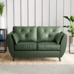Edison Leather 2 Seater Sofa - Image 17