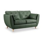 Edison Leather 2 Seater Sofa - Image 14