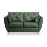 Edison Leather 2 Seater Sofa - Image 11