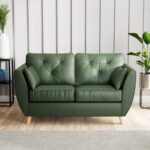 Edison Leather 2 Seater Sofa - Image 13