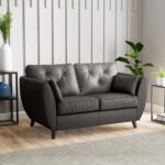 Edison Leather 2 Seater Sofa - Image 57