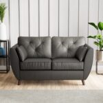 Edison Leather 2 Seater Sofa - Image 58