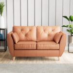 Edison Leather 2 Seater Sofa - Image 44