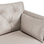 Edison Leather 2 Seater Sofa - Image 9