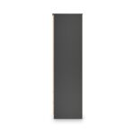 Jago Slatted Effect 2 Door 2 Drawer Mirrored Wardrobe - Image 3