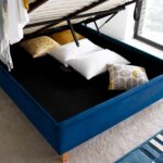 Kia Velvet Ottoman Bed - Image 8