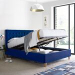 Kia Velvet Ottoman Bed - Image 7