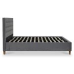 Kia Velvet Ottoman Storage Bed Frame - Image 15