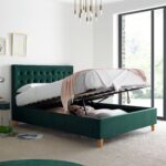 Kia Velvet Ottoman Bed - Image 2