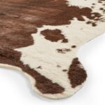 Alamo Faux Cow Print Rug - Image 4