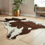 Alamo Faux Cow Print Rug - Image 2
