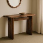 Morelle Acacia Wood Console Table - Image 2