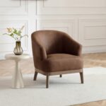 Calloway Faux Leather Accent Chair - Image 2