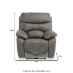 Fraser Fabric Power Reclining Armchair - Image 11