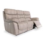 Fraser Fabric Power Reclining 3 Seater Sofa - Image 3