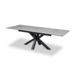 Mussi Grey 160-240cm Extending Ceramic Dining Table - Image 5
