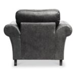 Edward Faux Leather Armchair - Image 22