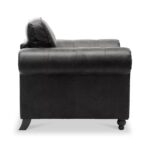Edward Faux Leather Armchair - Image 21