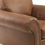 Edward Faux Leather Armchair - Image 4