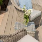 Maze Oxford 3 Piece Rattan Bistro Set - Image 7