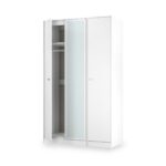 Bennet Tall Triple Mirrored Wardrobe - Image 10