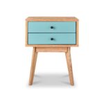Aubrey 2 Drawer Bedside Table - Image 23