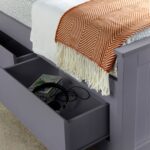 Emelia Wooden 3 Drawer and Shelving Storage Bed Frame - Image 10